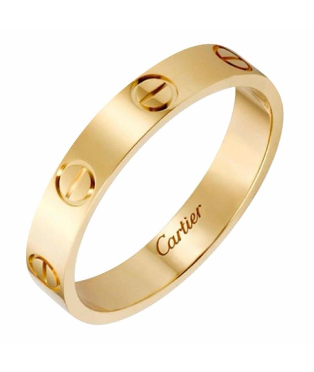 CARTIER Золотое кольцо из желтого золота, фото 1