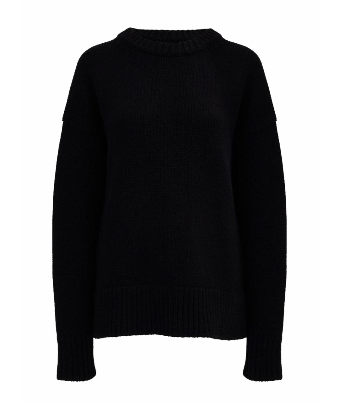 THE ROW Черный шерстяной джемпер / свитер, фото 1