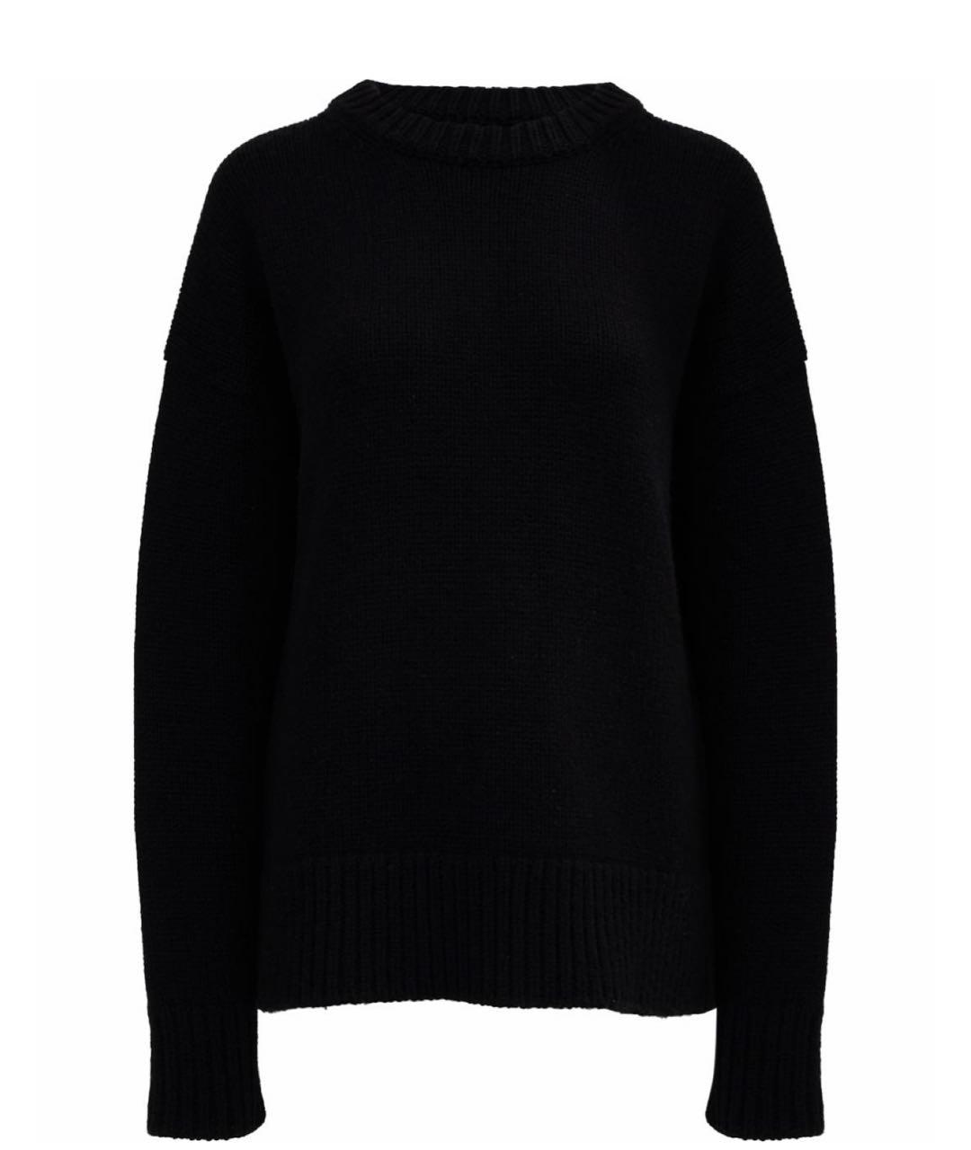 THE ROW Черный шерстяной джемпер / свитер, фото 4