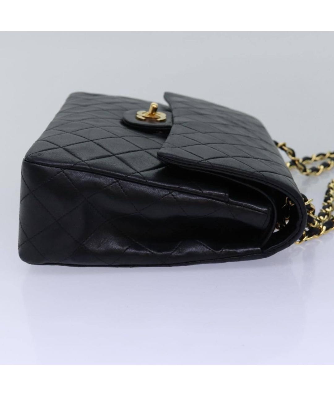 CHANEL Черная кожаная сумка тоут, фото 4