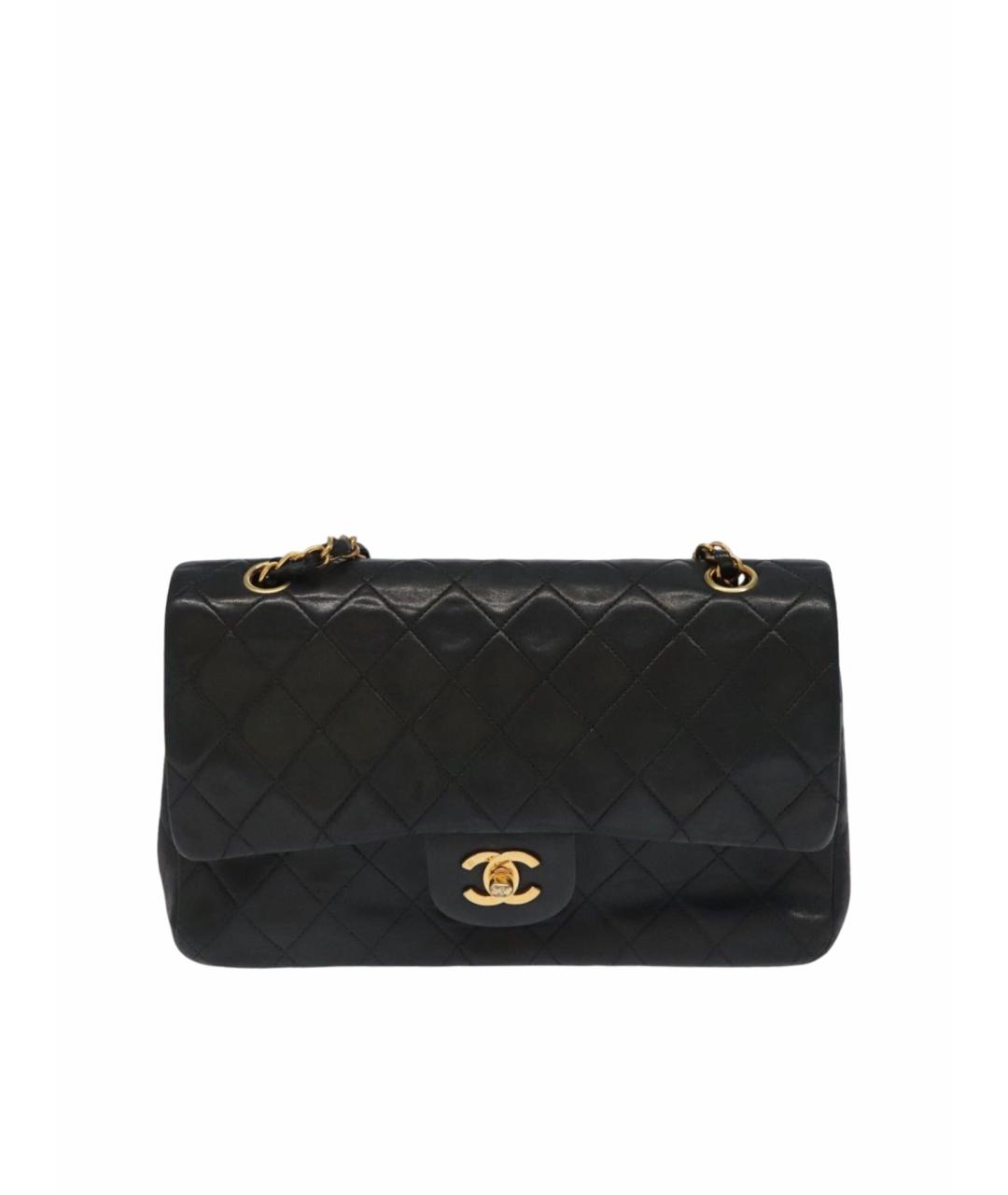 CHANEL Черная кожаная сумка тоут, фото 1