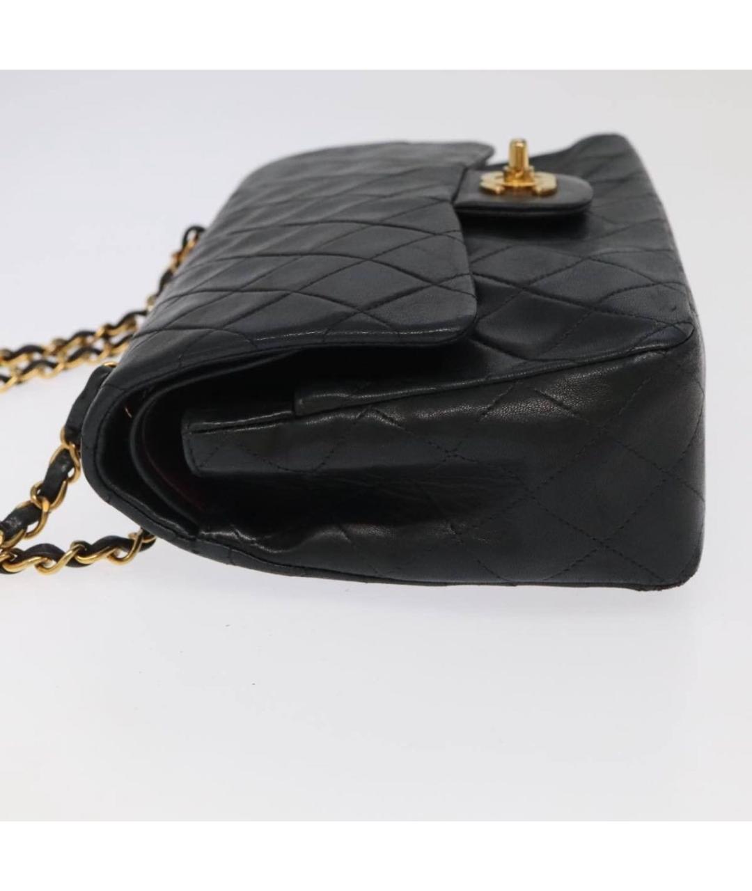 CHANEL Черная кожаная сумка тоут, фото 4