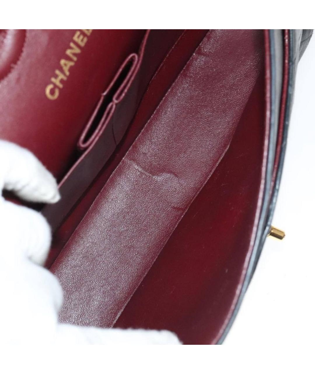 CHANEL Черная кожаная сумка тоут, фото 5