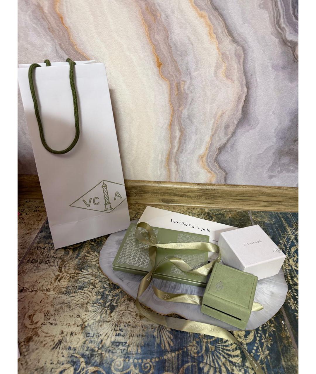 VAN CLEEF & ARPELS Черные серьги из желтого золота, фото 4