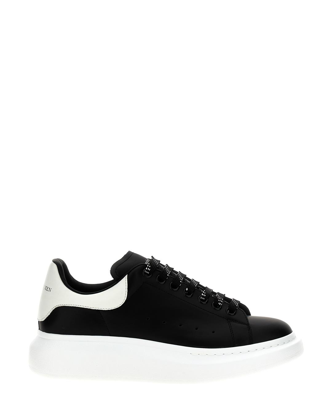 ALEXANDER MCQUEEN Белые кожаные низкие кроссовки / кеды, фото 1