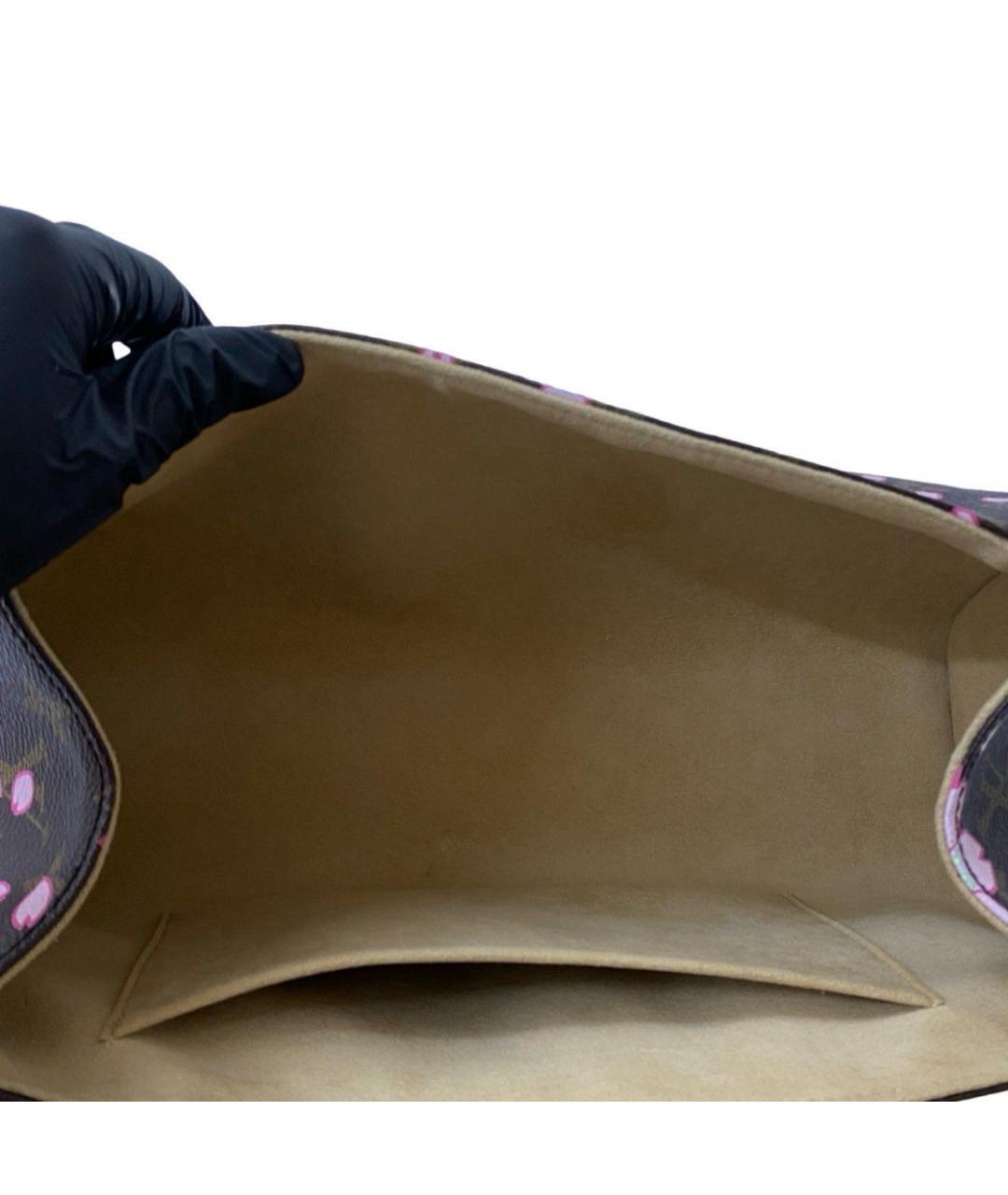 LOUIS VUITTON Мульти кожаная сумка с короткими ручками, фото 8