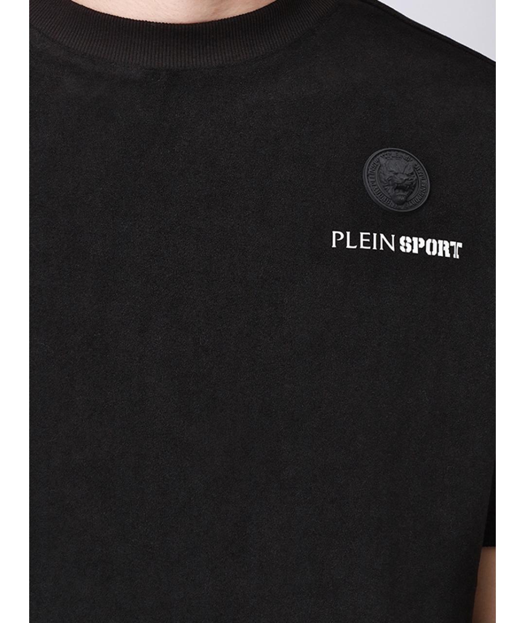 PLEIN SPORT Черная футболка, фото 6