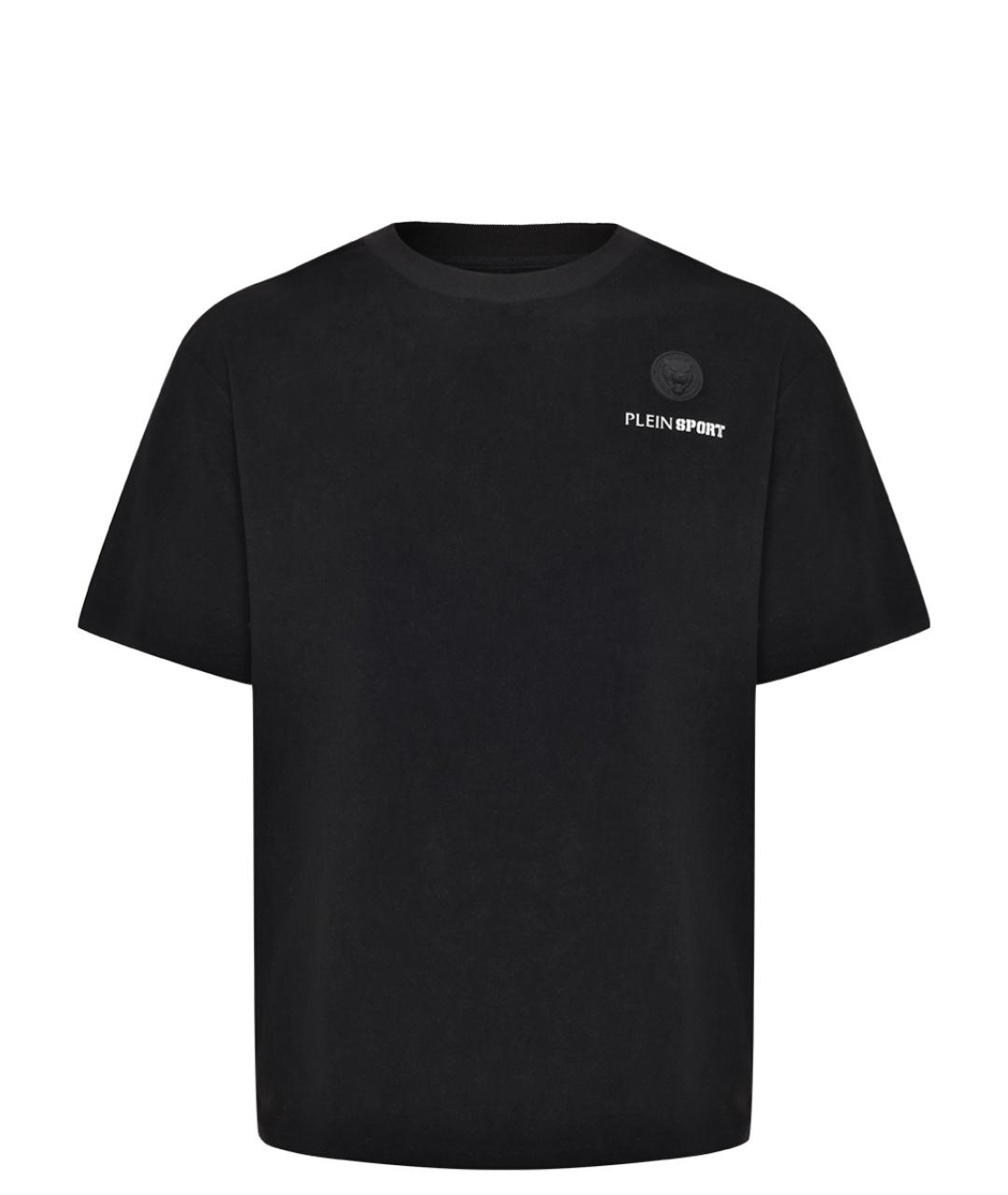 PLEIN SPORT Черная футболка, фото 1