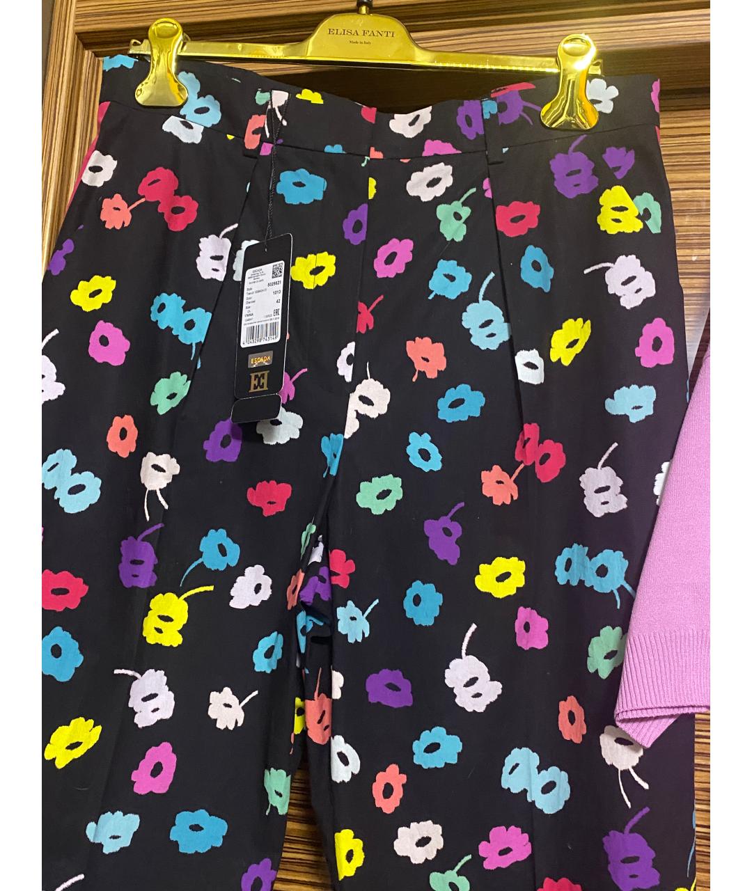 ESCADA Мульти хлопко-эластановый костюм с брюками, фото 7