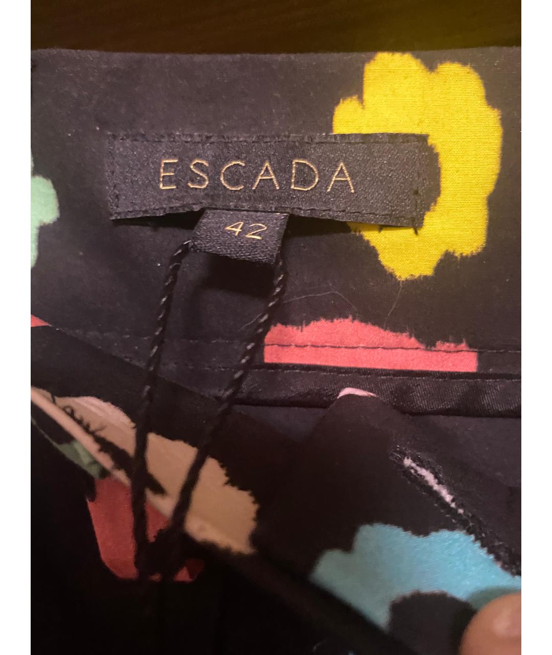 ESCADA Мульти хлопко-эластановый костюм с брюками, фото 3