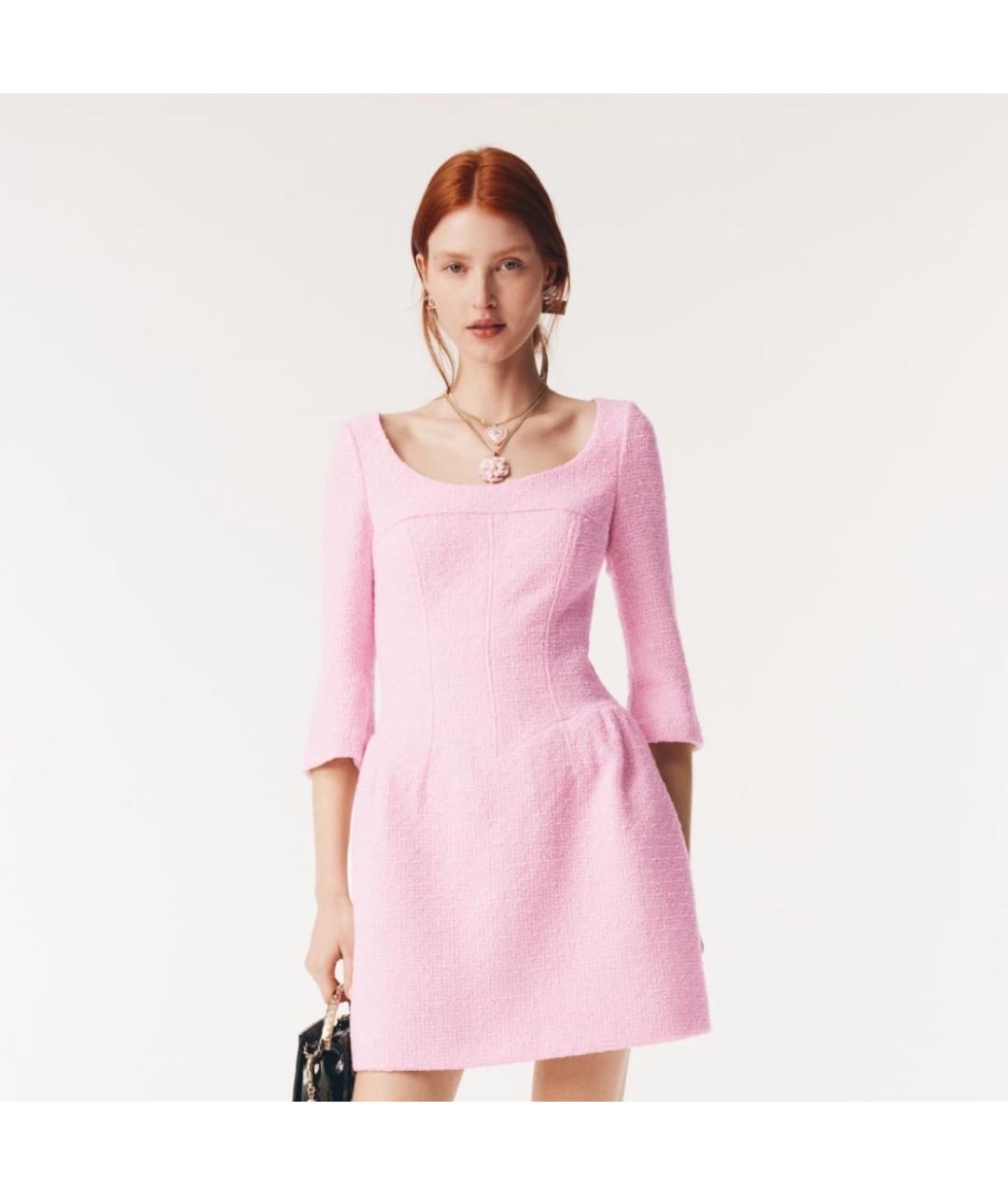 CHANEL Розовая металлическая булавка / брошь, фото 6