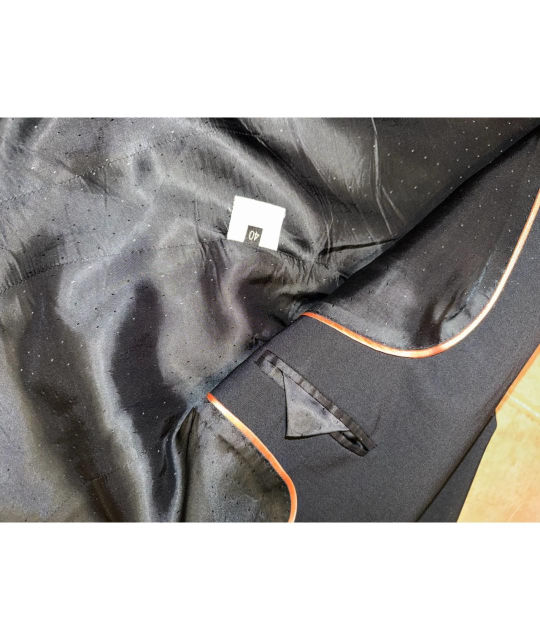 BARBARA BUI Черный шерстяной жакет/пиджак, фото 3