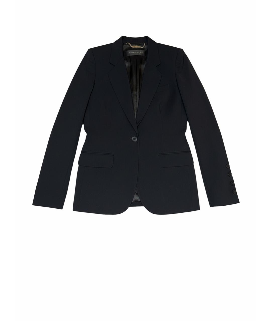 BARBARA BUI Черный шерстяной жакет/пиджак, фото 1