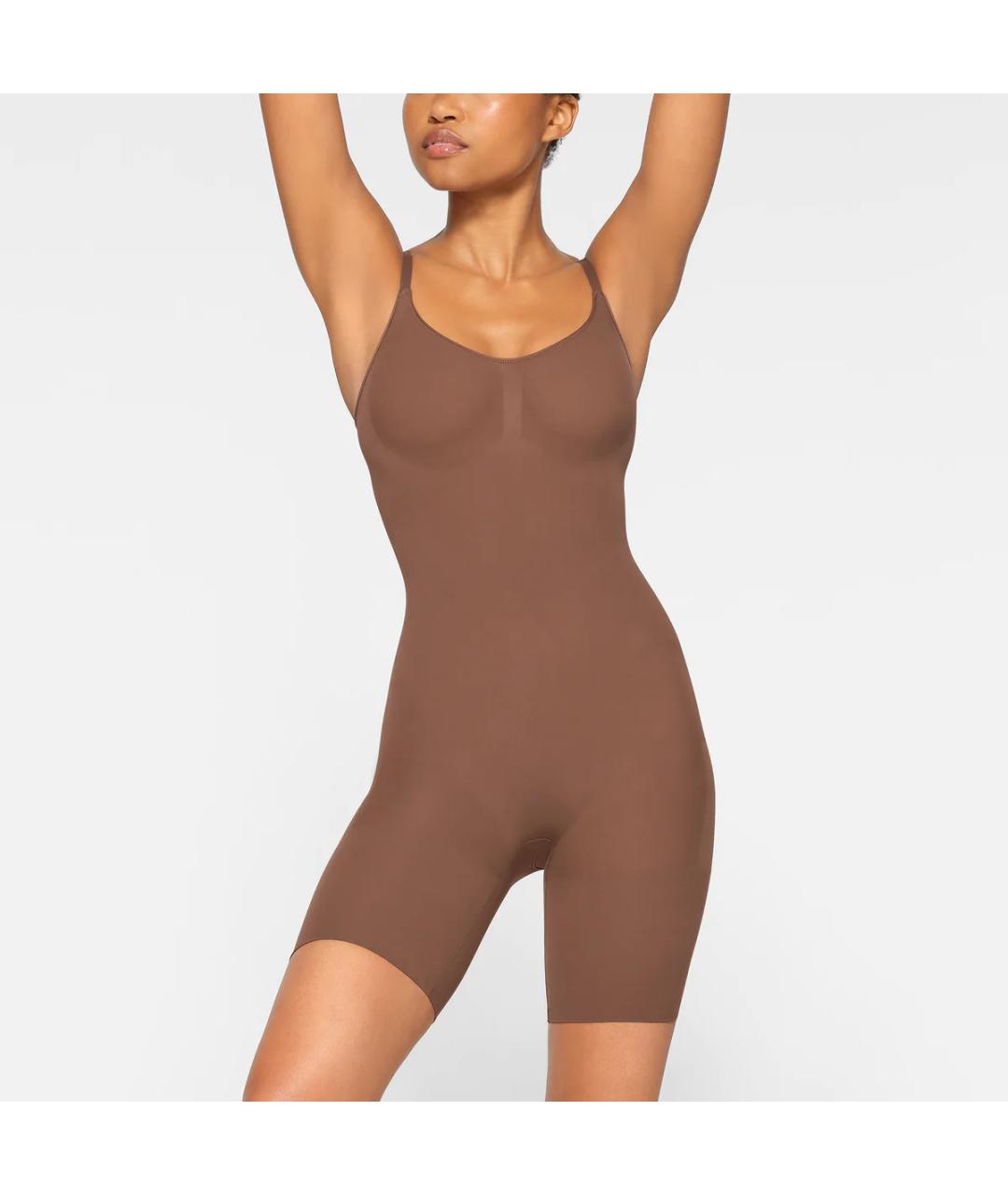 SKIMS Коричневое боди, фото 2