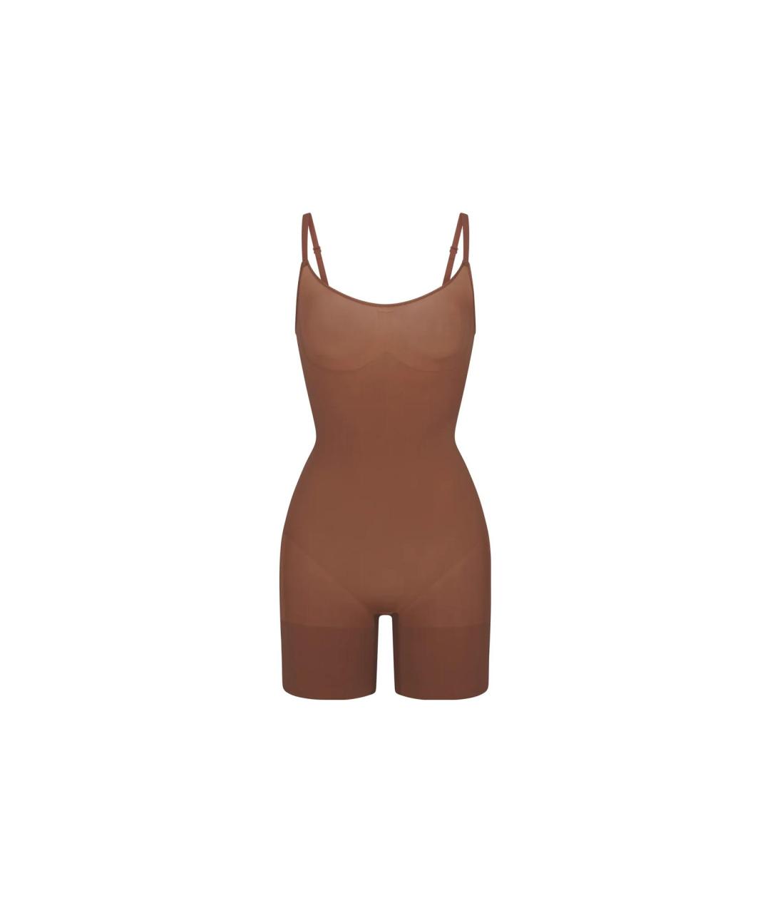 SKIMS Коричневое боди, фото 1