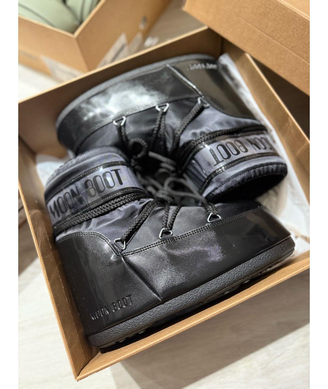 MOON BOOT Черные брогги и оксфорды, фото 5