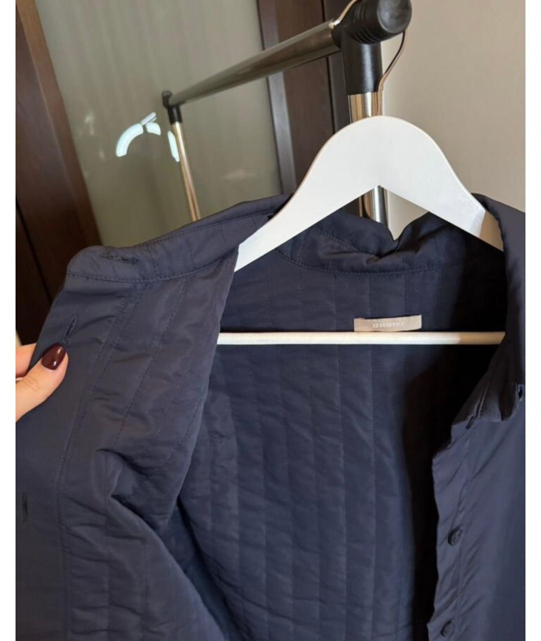 12 STOREEZ Синяя хлопковая куртка, фото 3