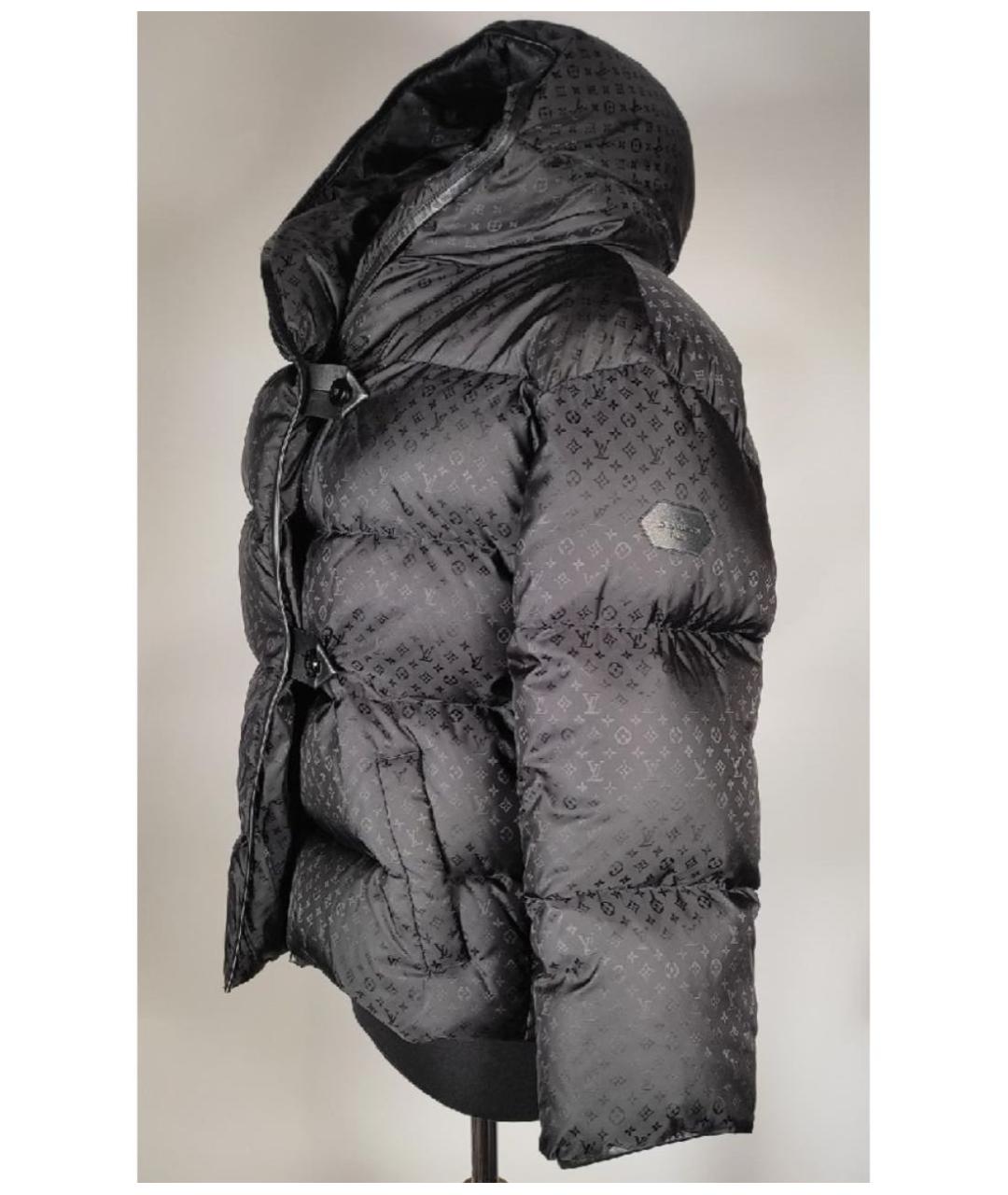 LOUIS VUITTON Черная полиамидовая куртка, фото 2