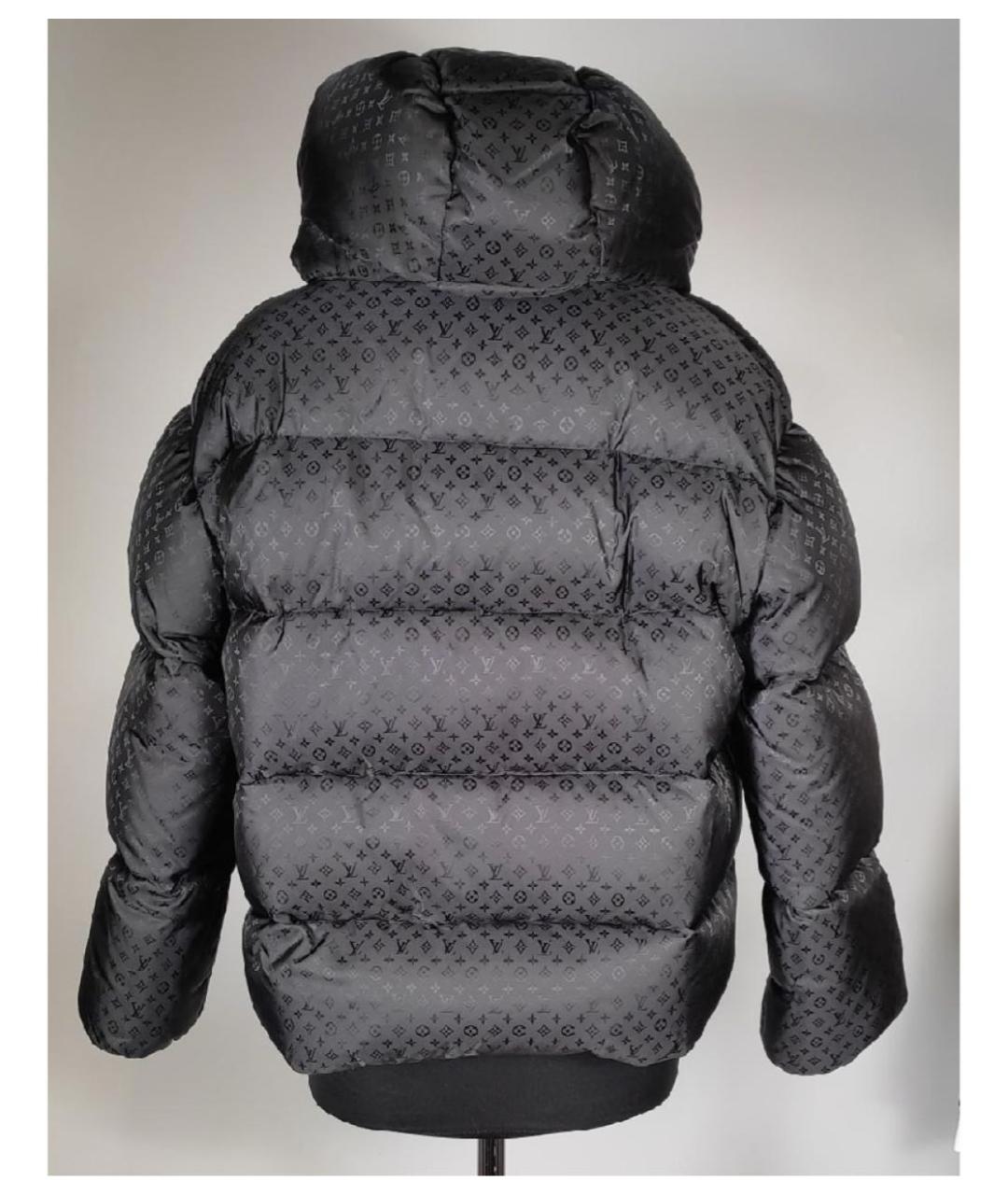 LOUIS VUITTON Черная полиамидовая куртка, фото 3