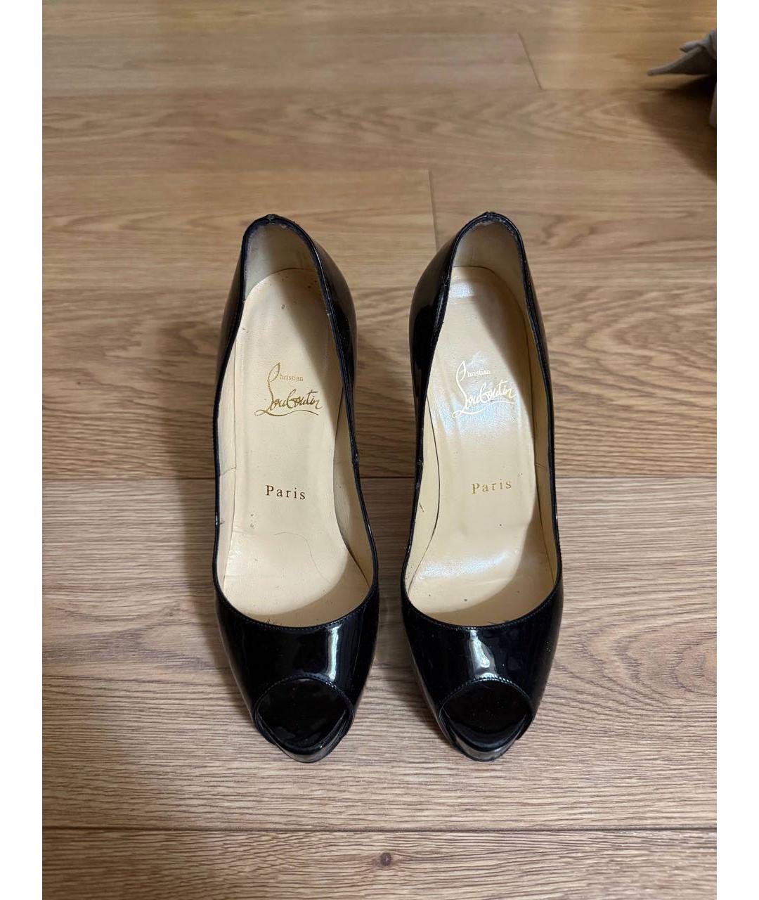 CHRISTIAN LOUBOUTIN Черные туфли, фото 2