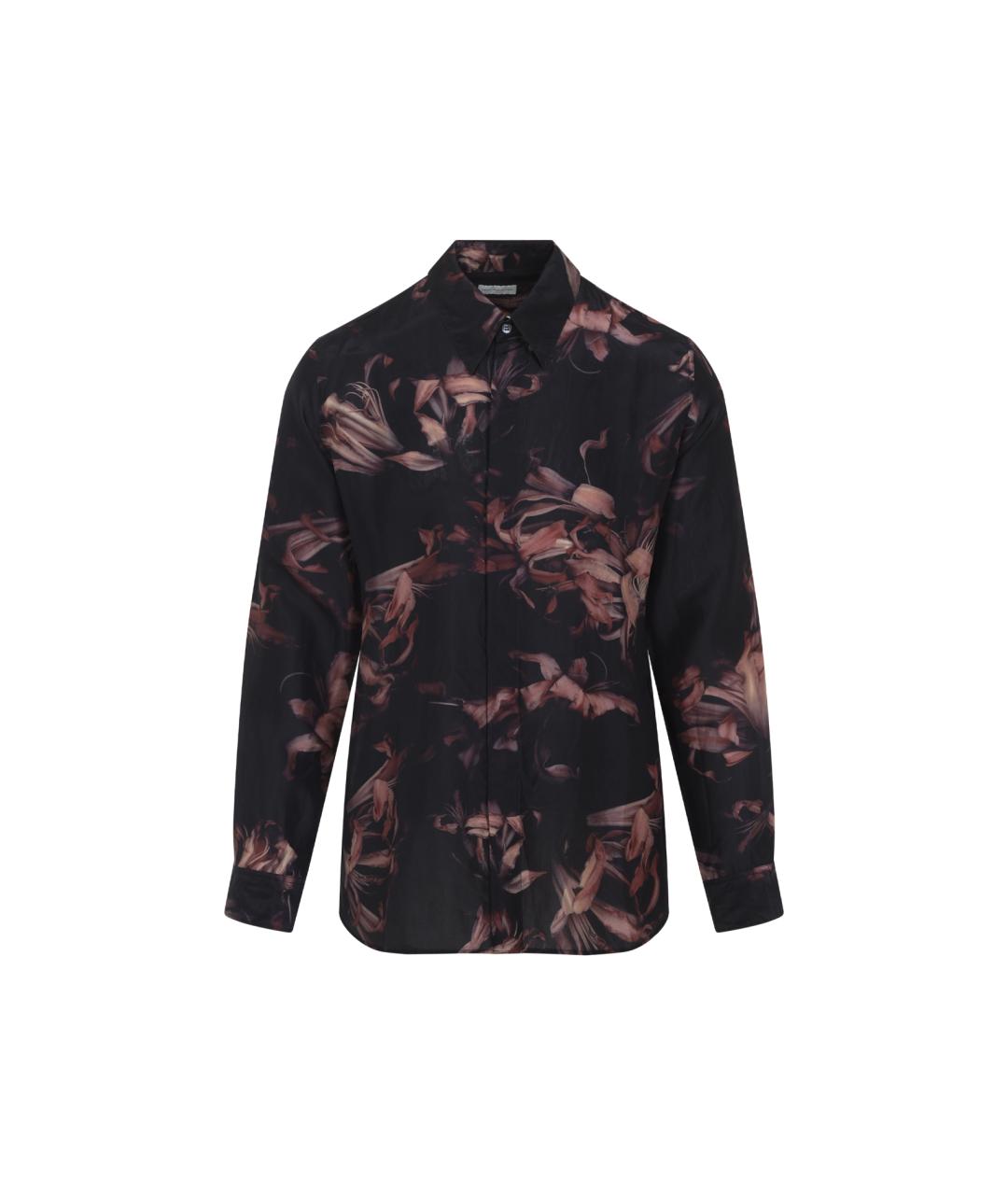 DRIES VAN NOTEN Мульти шелковая кэжуал рубашка, фото 1