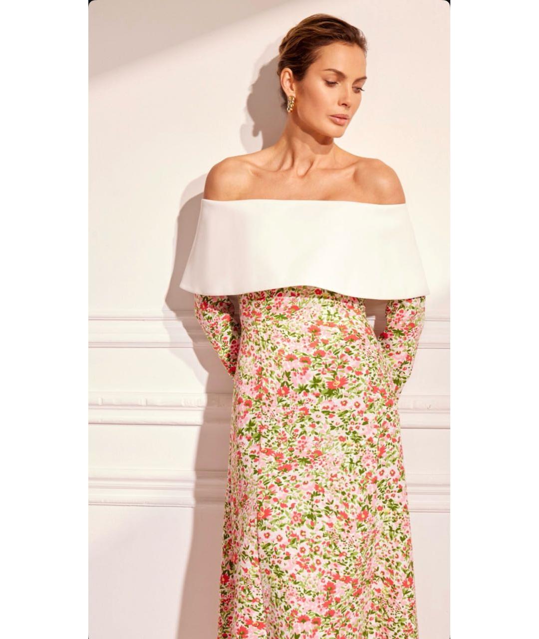 12 STOREEZ Мульти хлопко-эластановое коктейльное платье, фото 2