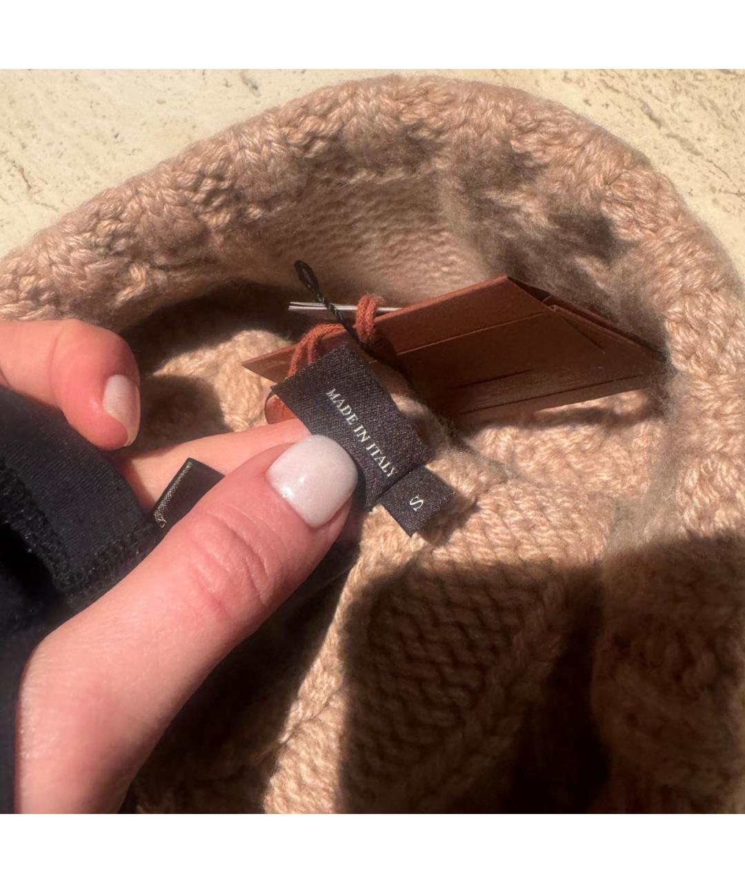 LORO PIANA Кашемировая шапка, фото 4