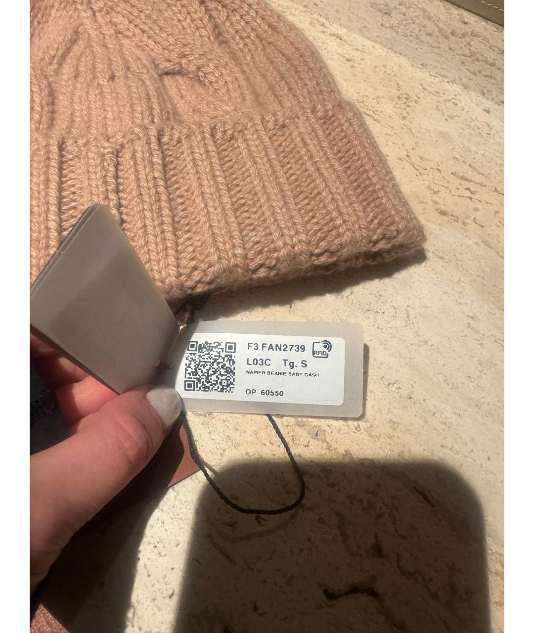 LORO PIANA Кашемировая шапка, фото 5