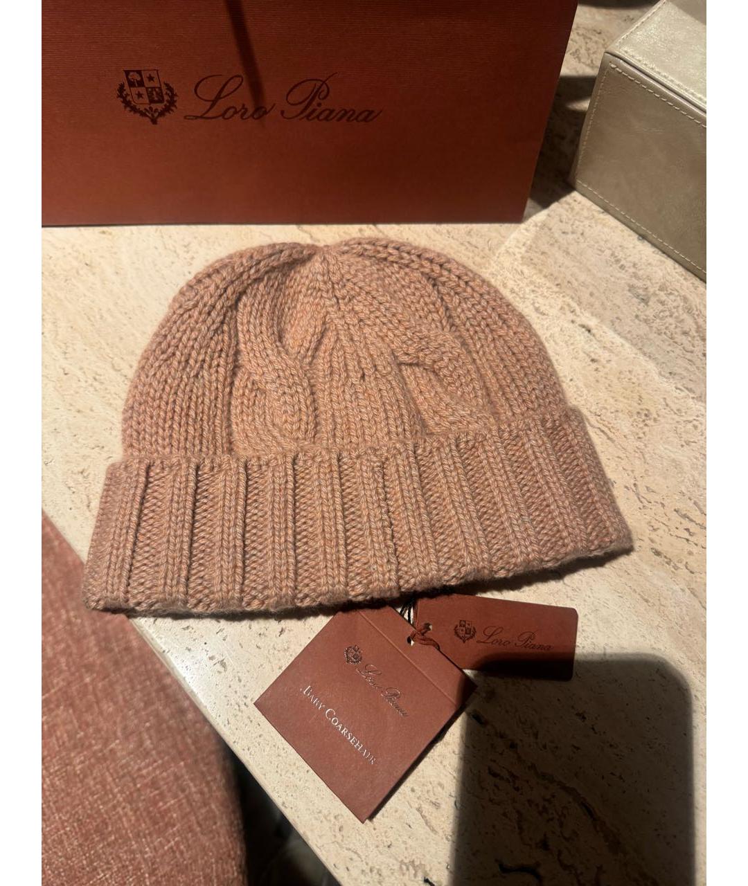 LORO PIANA Кашемировая шапка, фото 6