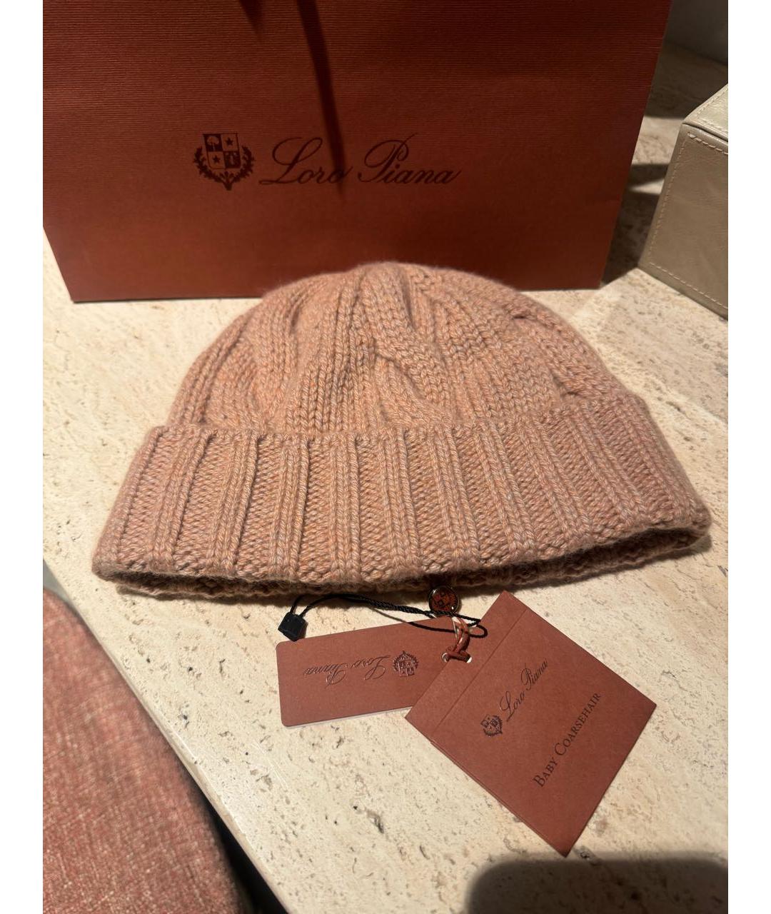 LORO PIANA Кашемировая шапка, фото 2