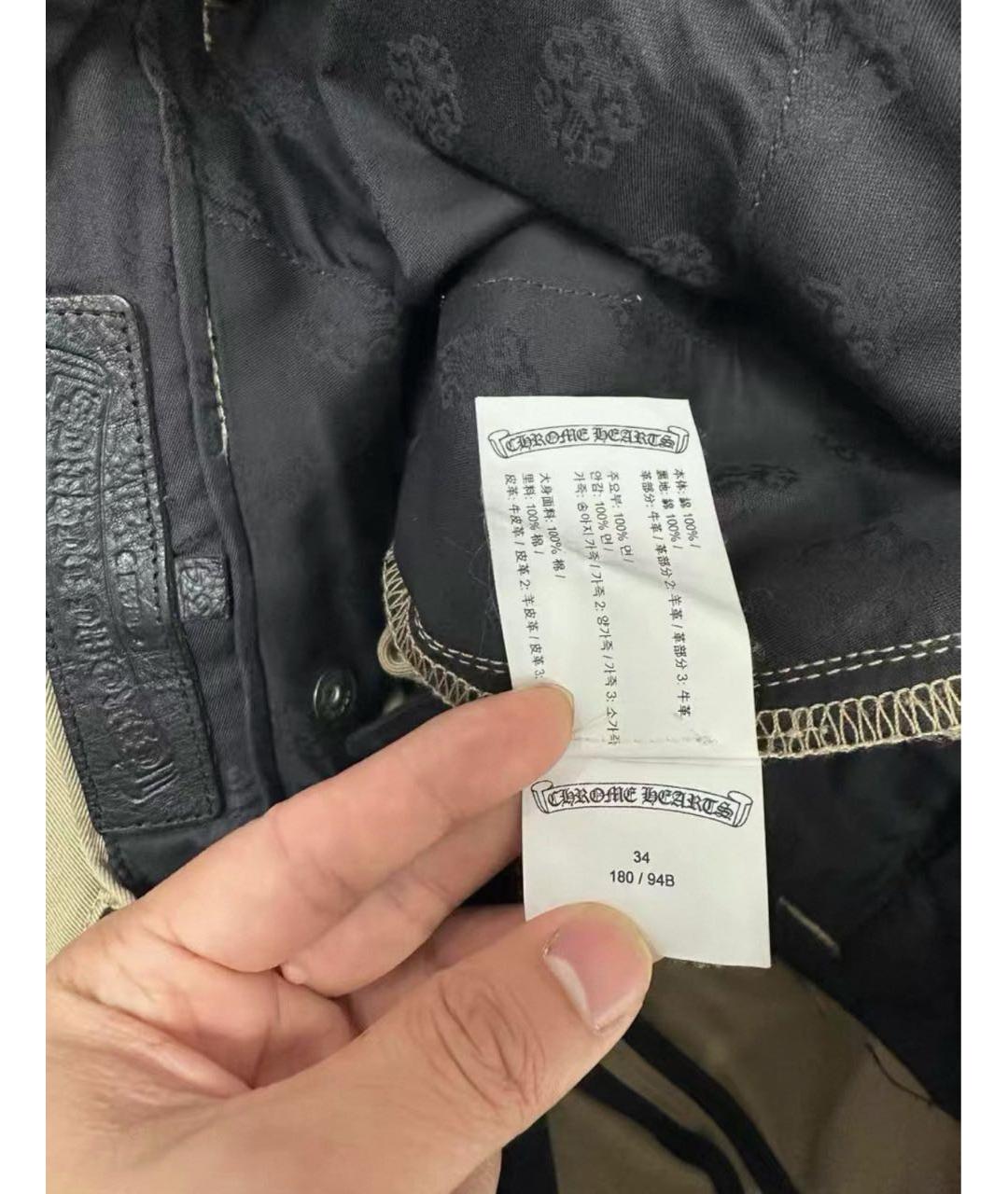 CHROME HEARTS Брюки чинос, фото 3