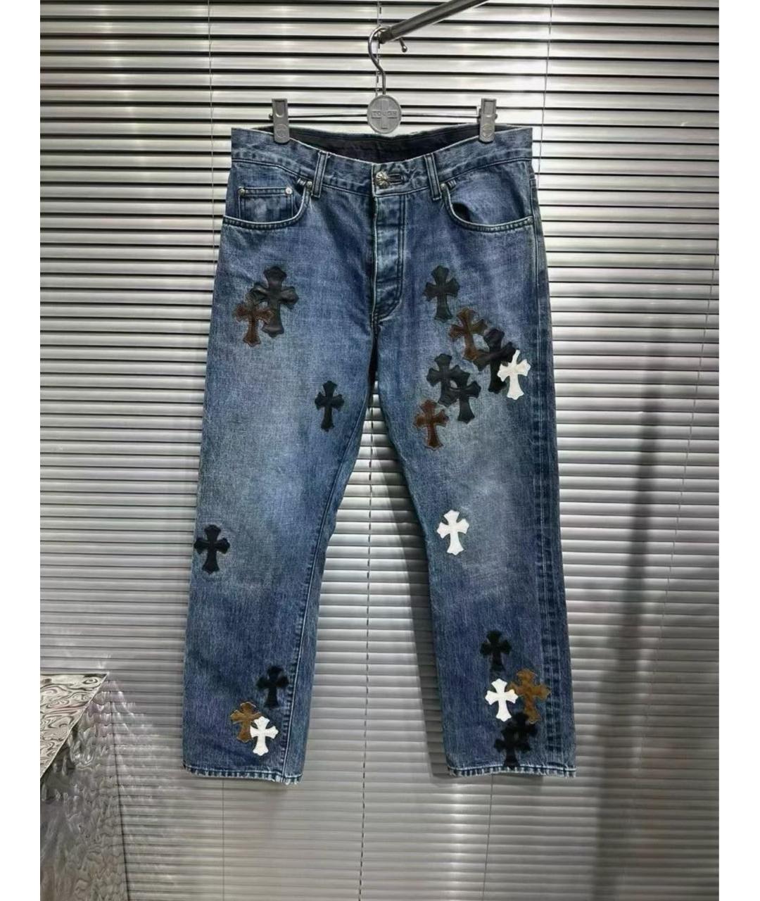 CHROME HEARTS Джинсы, фото 4