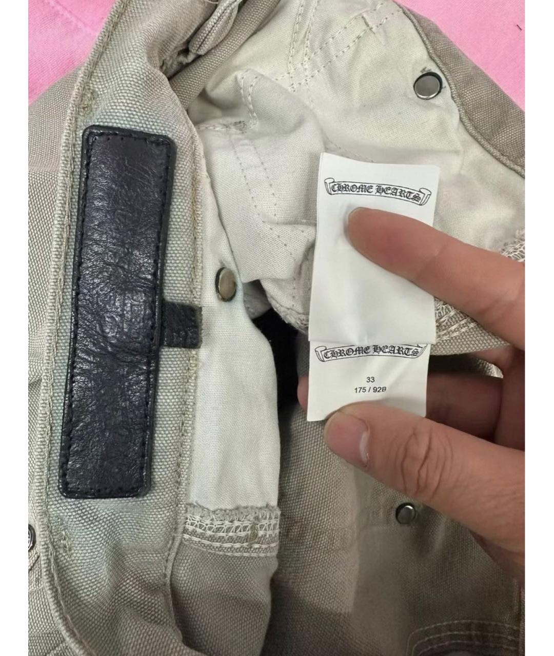 CHROME HEARTS Джинсы, фото 3