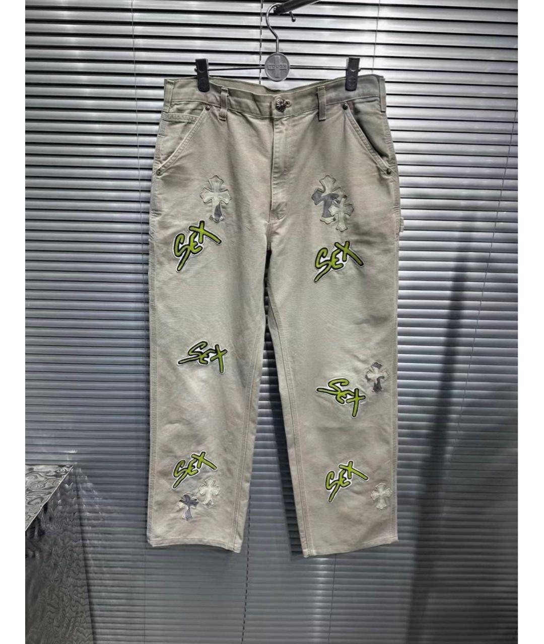 CHROME HEARTS Джинсы, фото 4