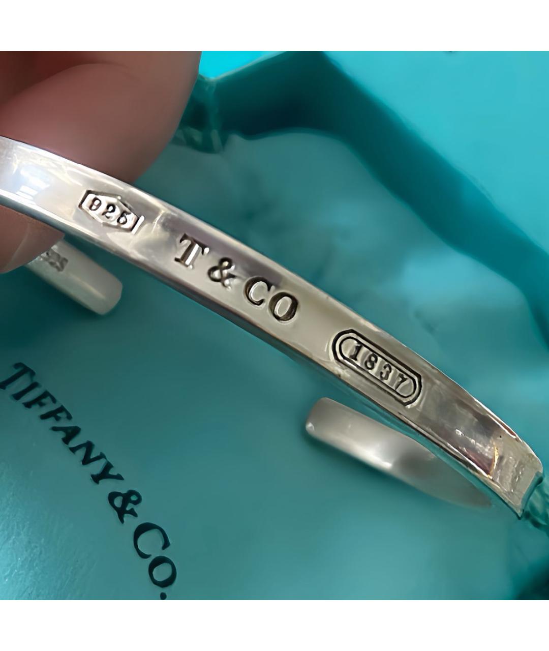 TIFFANY&CO Серебрянный серебряный браслет, фото 6