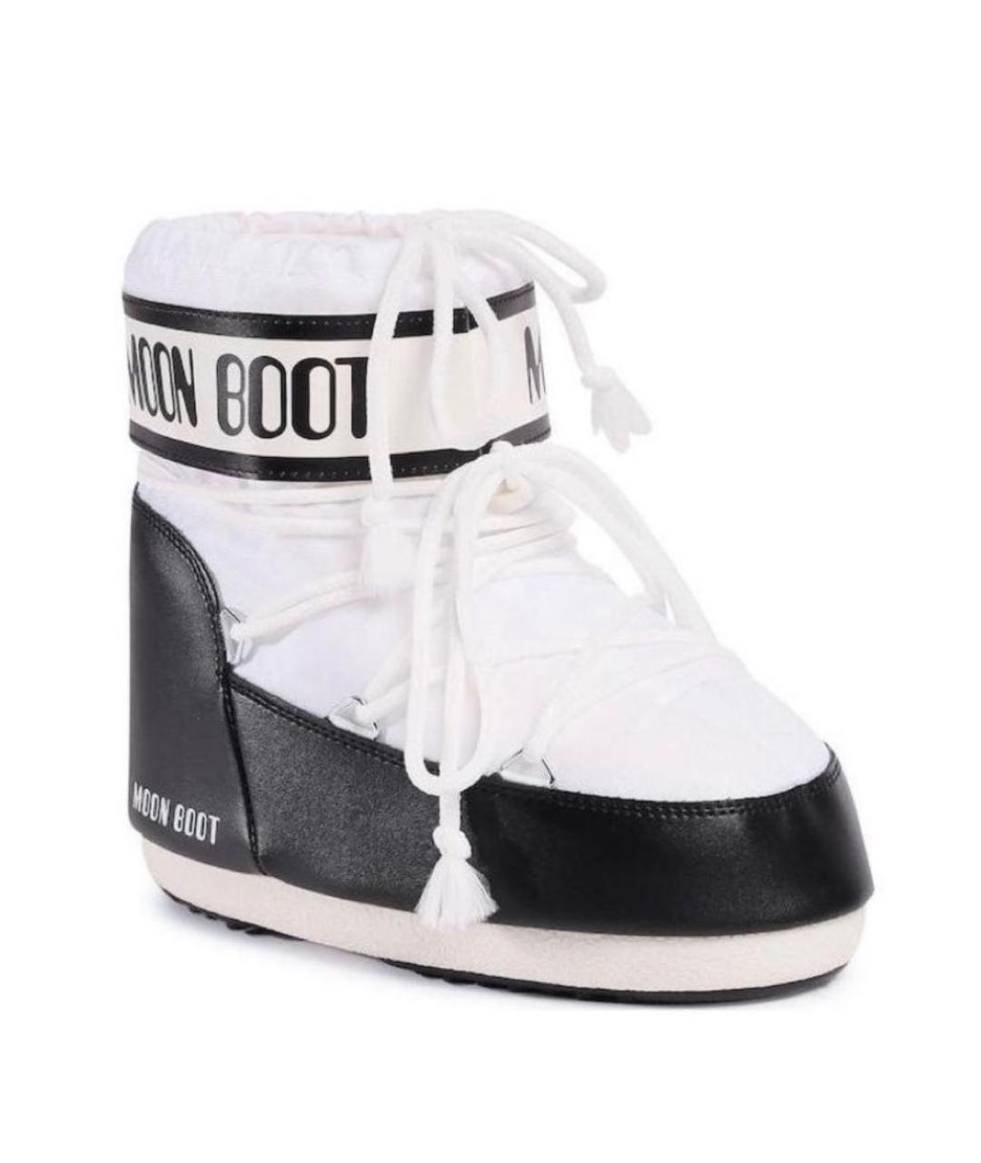 MOON BOOT Белые ботинки, фото 2