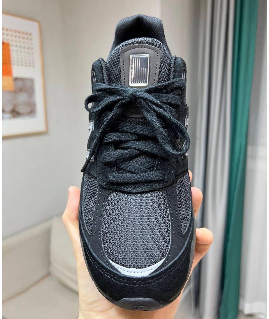 NEW BALANCE Черные низкие кроссовки / кеды, фото 4