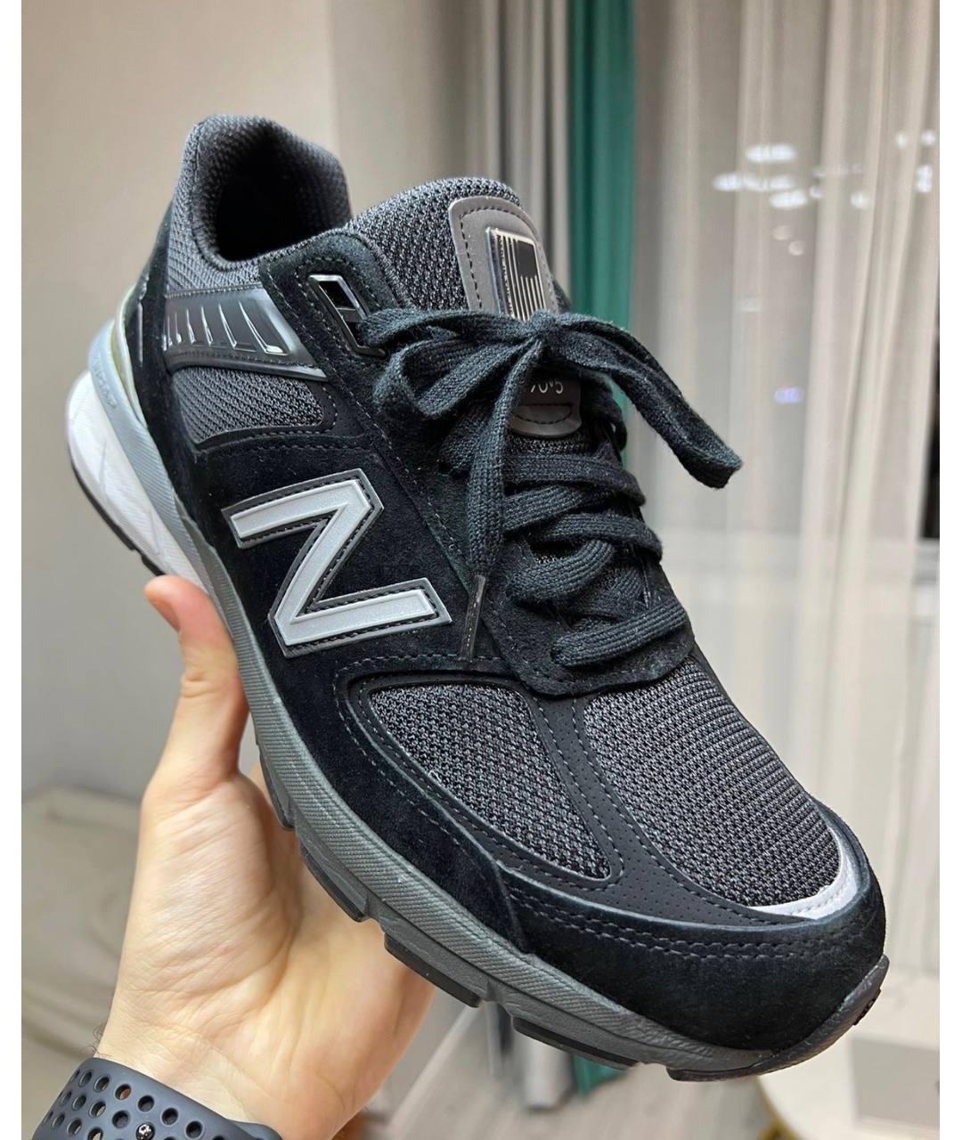 NEW BALANCE Черные низкие кроссовки / кеды, фото 2
