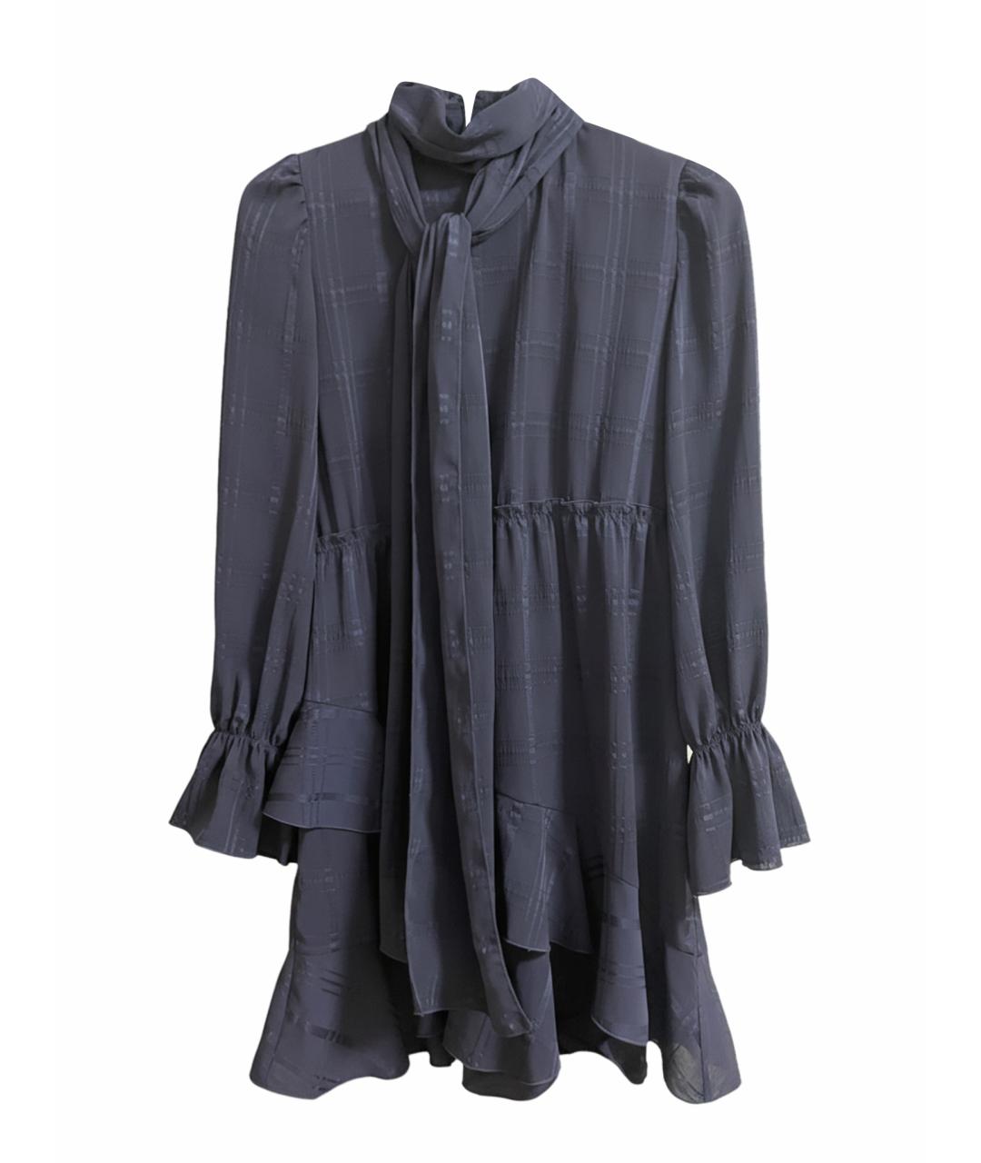 SEE BY CHLOE Темно-синее полиэстеровое повседневное платье, фото 1