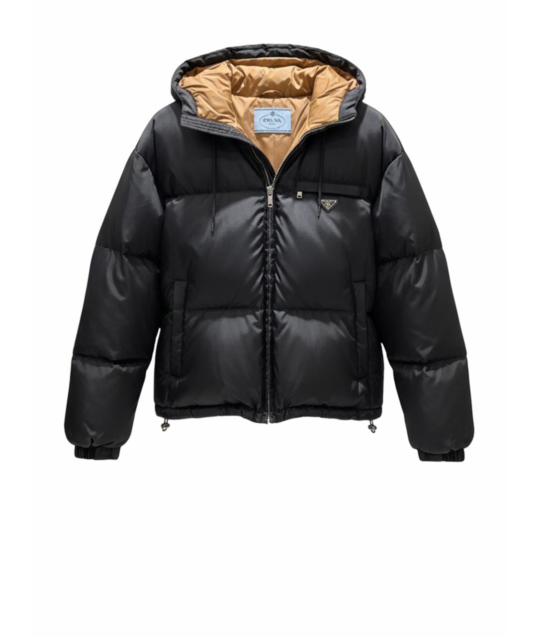PRADA Черная полиамидовая куртка, фото 1