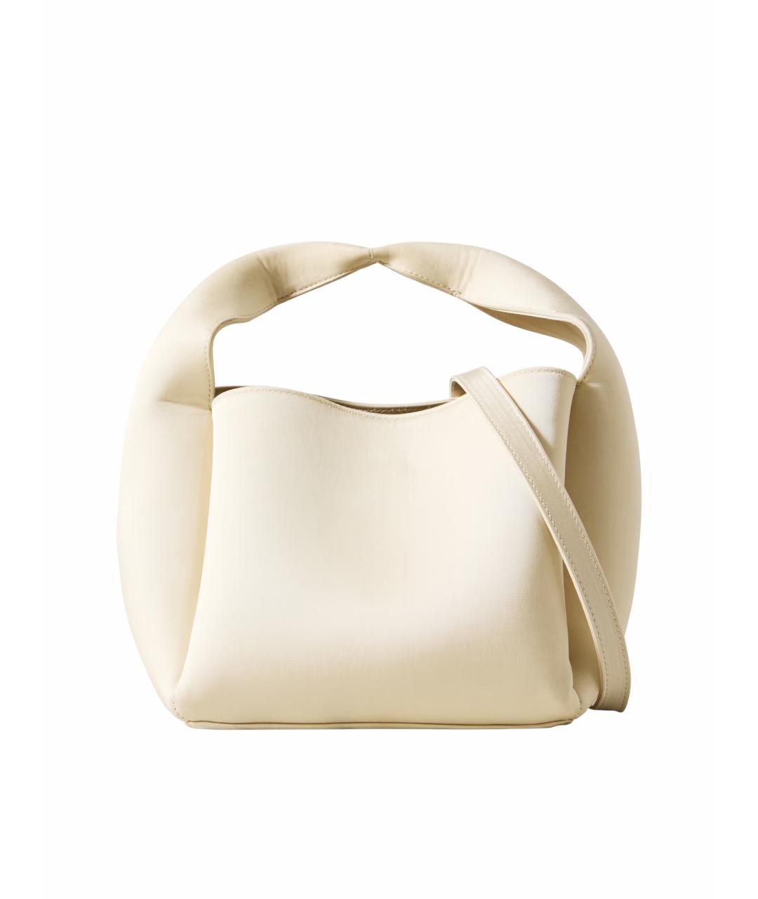 TOTEME Бежевая тканевая сумка через плечо, фото 6