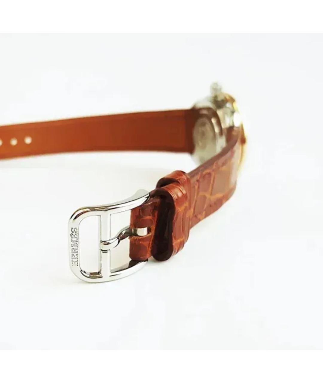 HERMES Золотые часы, фото 4