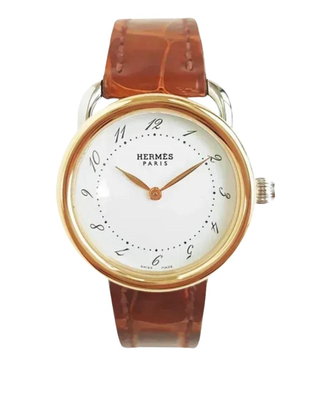 HERMES Золотые часы, фото 1