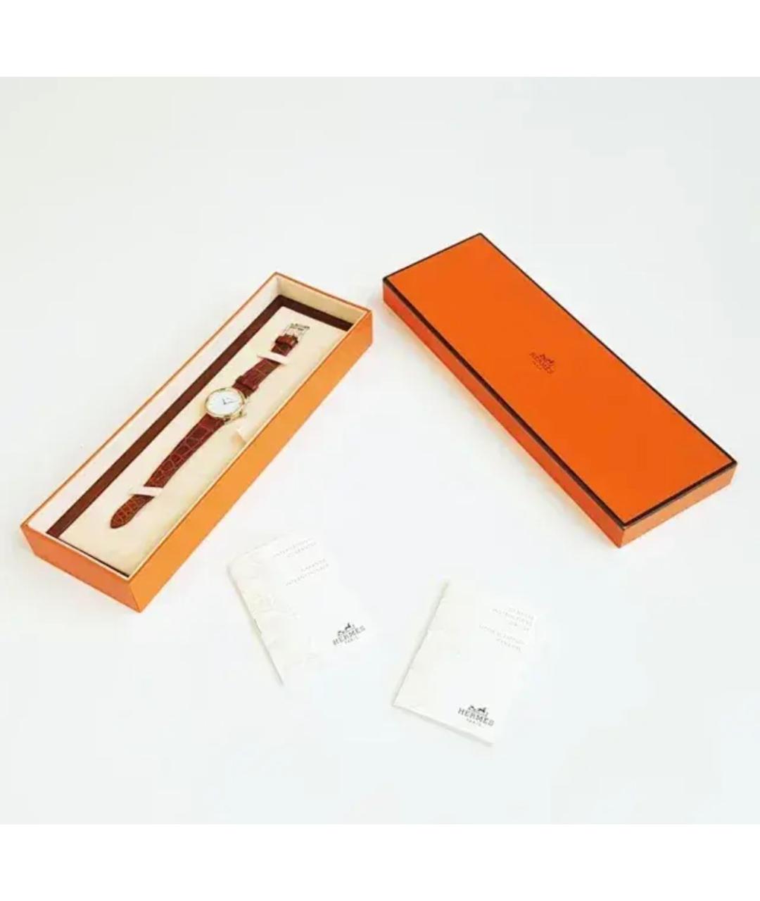 HERMES Золотые часы, фото 2