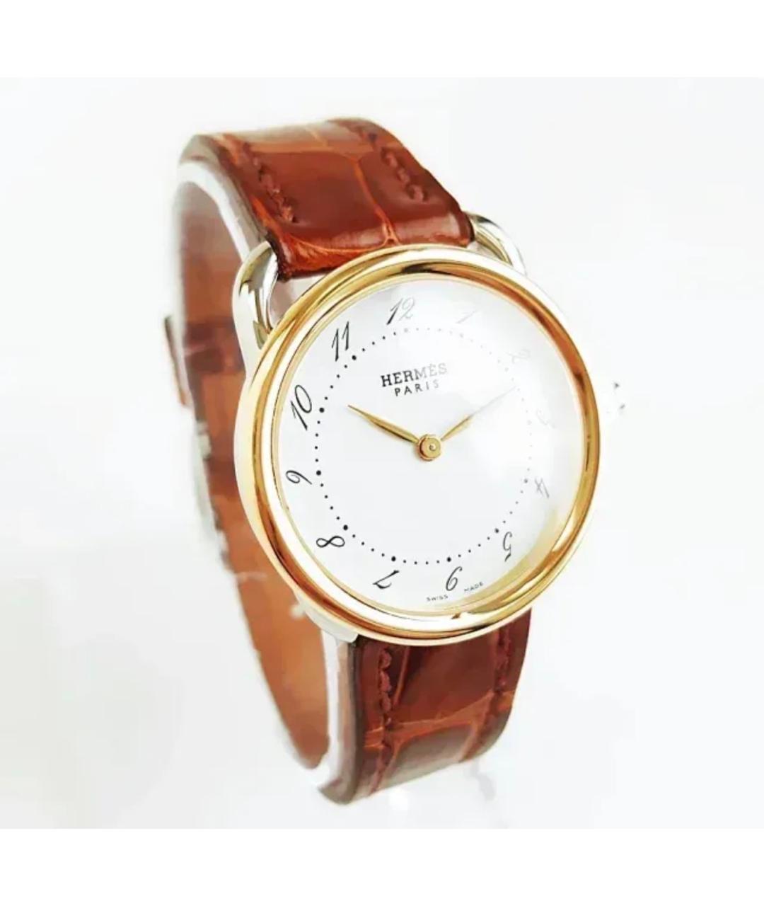HERMES Золотые часы, фото 5