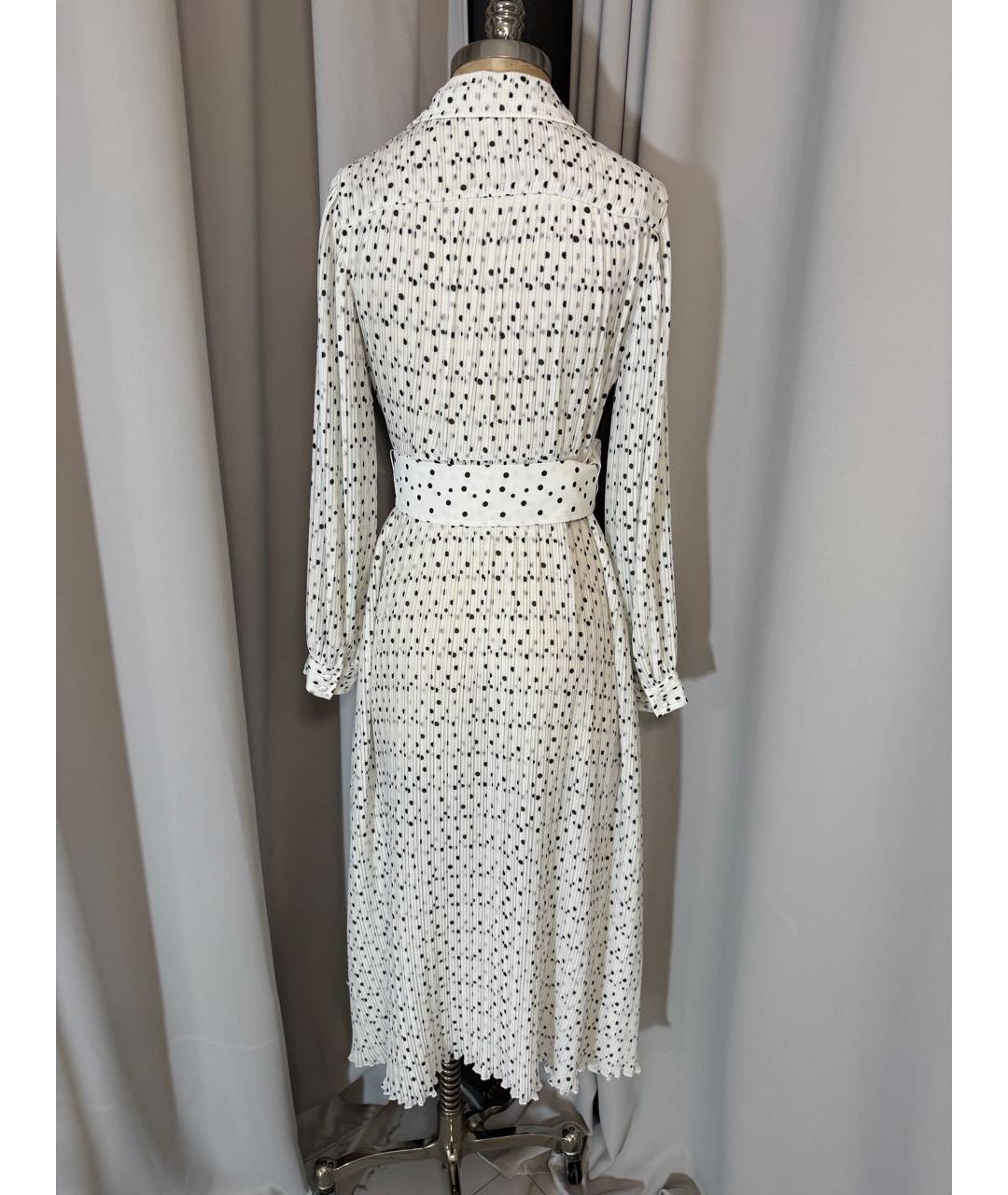 ROTATE Белое повседневное платье, фото 3