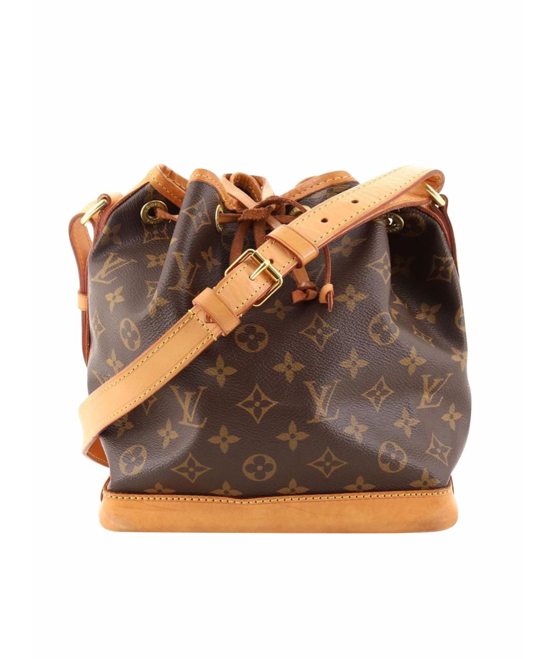 LOUIS VUITTON Коричневая кожаная сумка тоут, фото 1