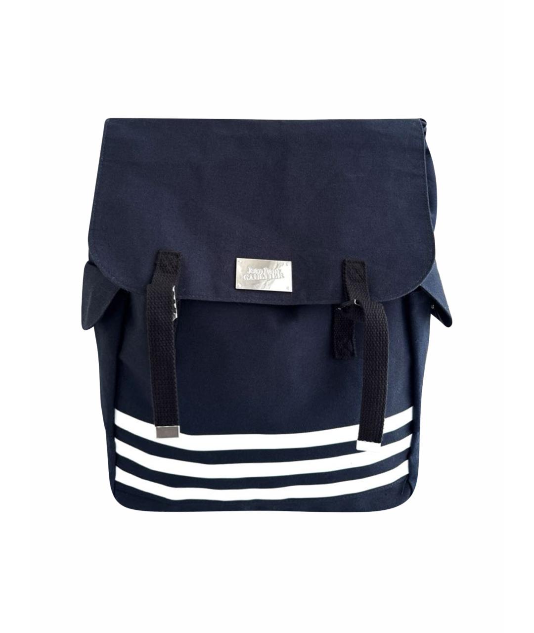 JEAN PAUL GAULTIER Темно-синий рюкзак, фото 1