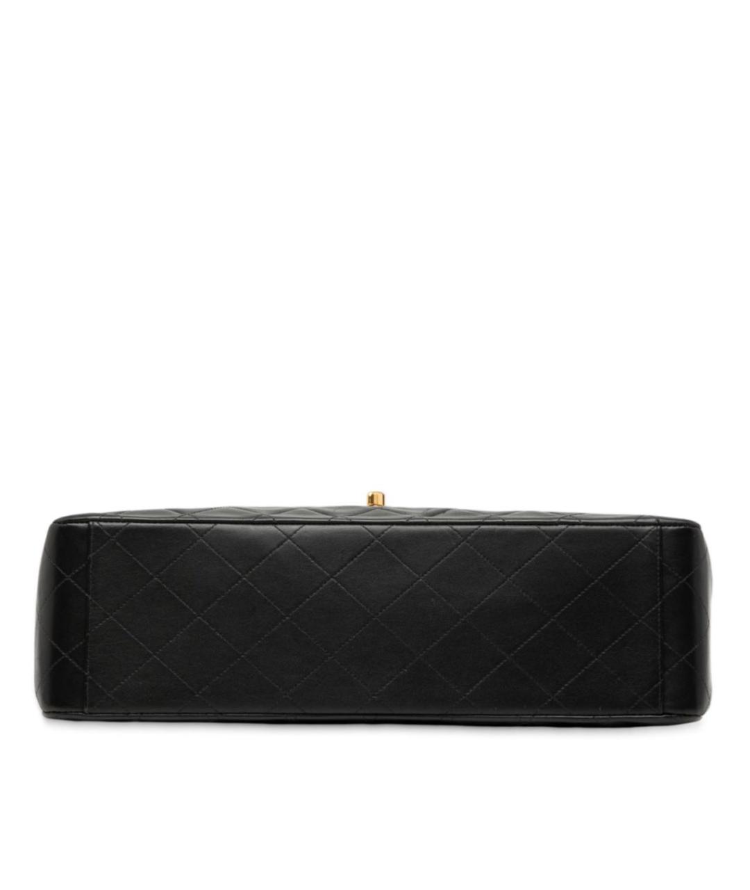 CHANEL Черная кожаная сумка тоут, фото 3