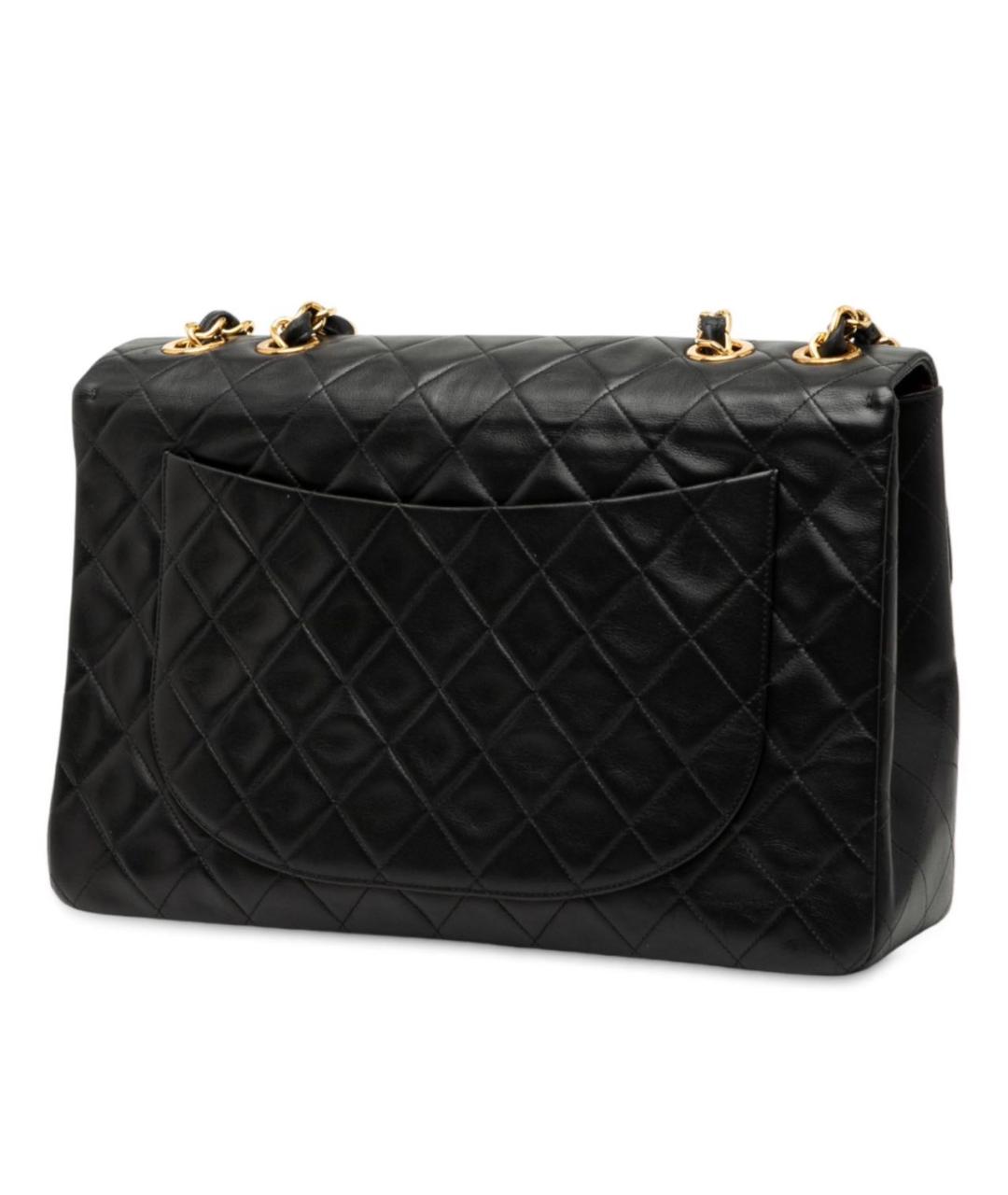 CHANEL Черная кожаная сумка тоут, фото 2